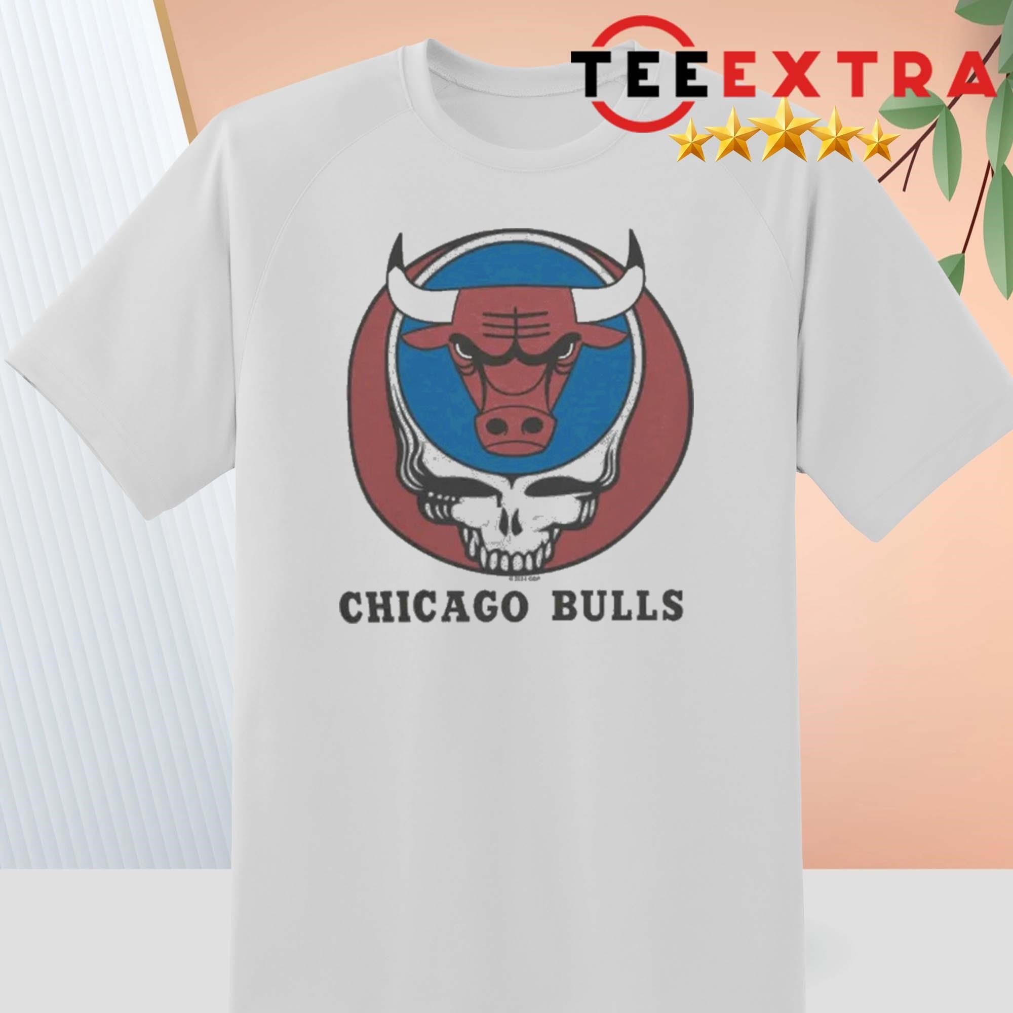bulls grateful dead shirt
