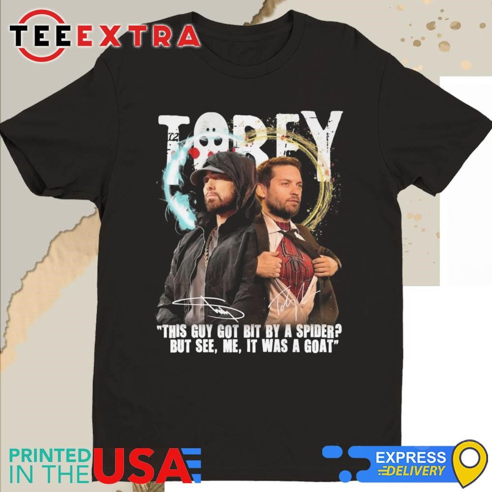 Official Eminem Tobey This Guy Got Bit By A Spider But It Was A 