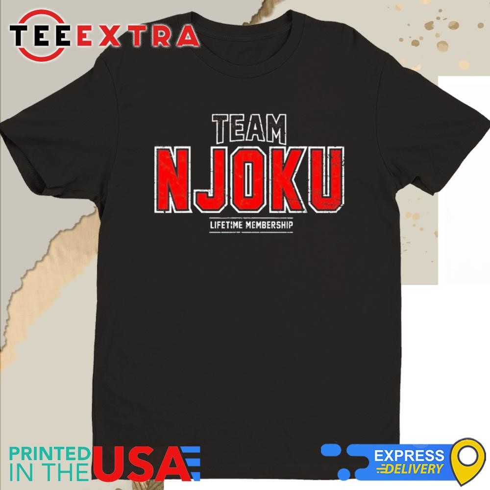 Official Team Njoku Lifetime Membership Shirt, hoodie, sweater 