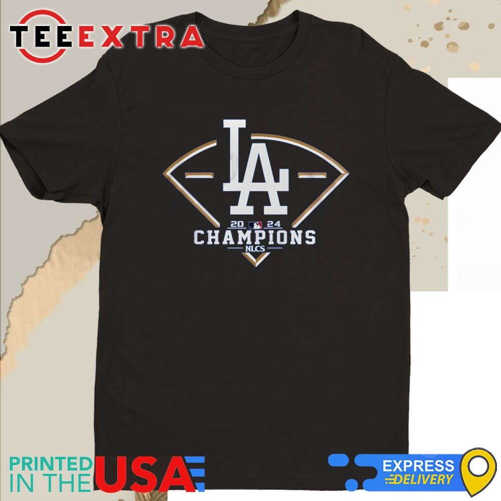 公式特別限定受注生産品ナショナルリーグチャンピオンズ ロスターTシャツブラック LA NATIONAL LEAGUE CHAMPIONS Tシャツ 2024