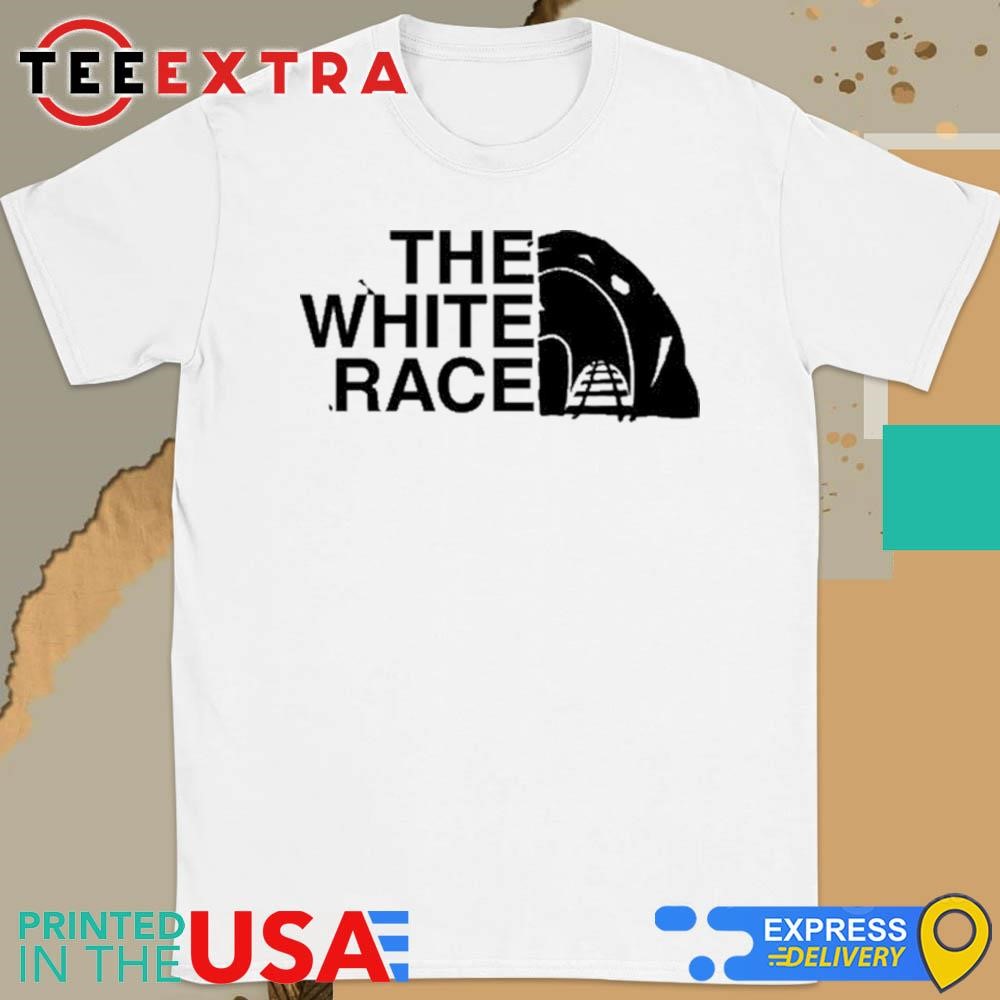 Official Fella Wearing The White Race Shirt