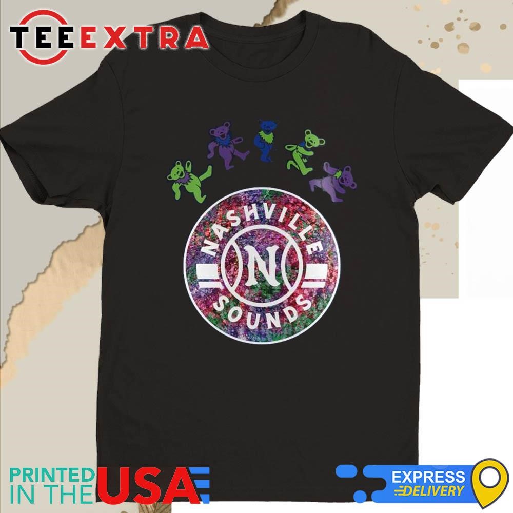 Official Nashville Sounds Grateful Dead Night 2025 Baseball Shirt