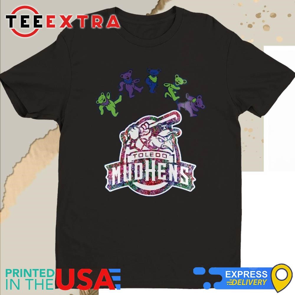 Official Toledo Mud Hens Grateful Dead Night 2025 Baseball Shirt