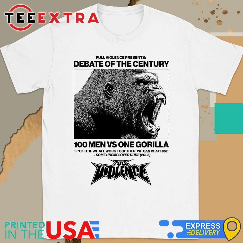 Official Fullviolence Gorilla Classic Shirt