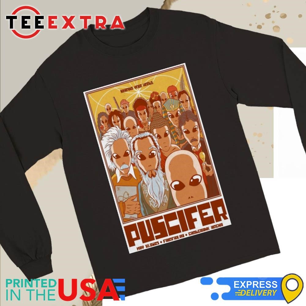 Puscifer May 18 2025 In Fairfax VA Long Sleeve Tee