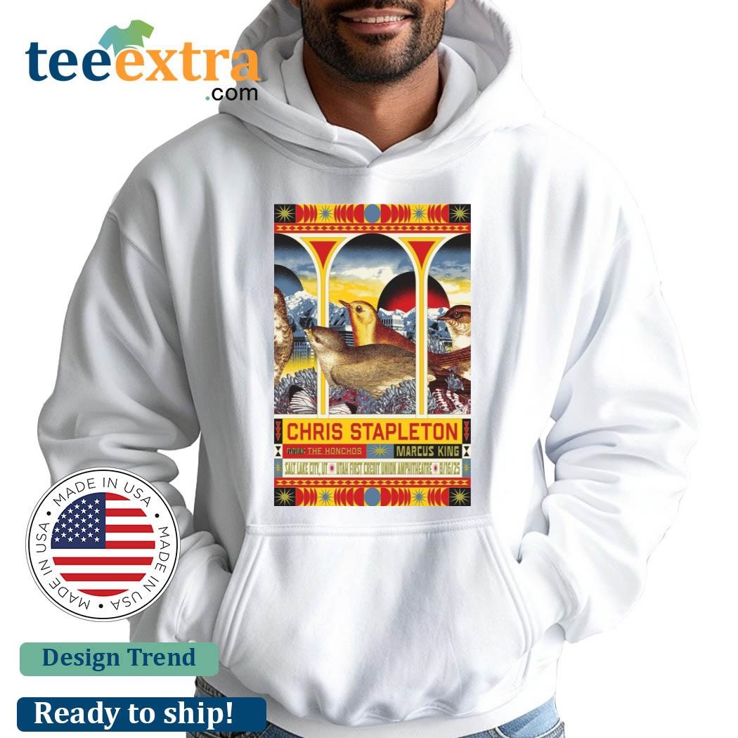 Official Chris Stapleton Utah First Credit Union Amphitheatre 08 16 2025 Event hoodie