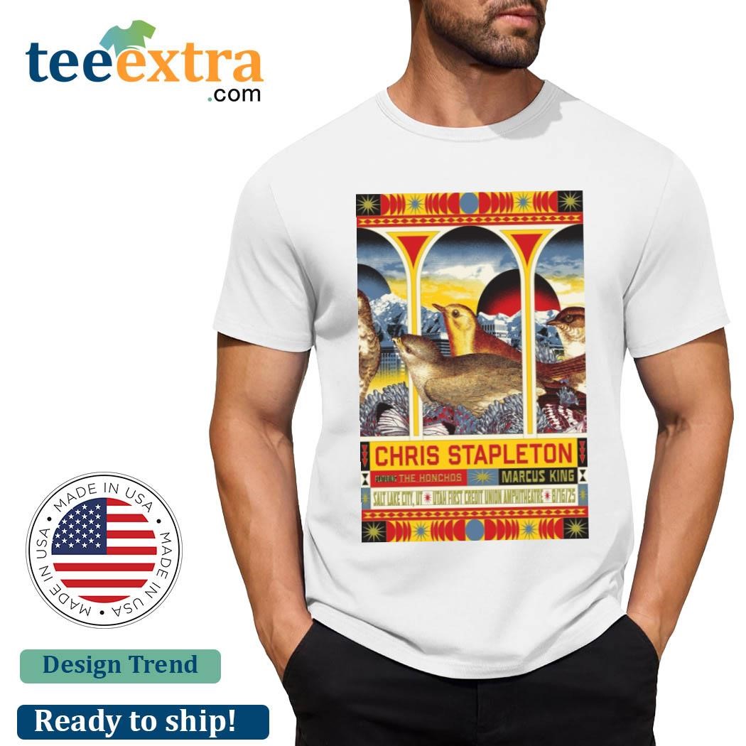 Official Chris Stapleton Utah First Credit Union Amphitheatre 08 16 2025 Event Shirt