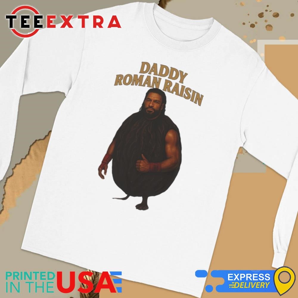 Official Daddy Roman Raisin Long Sleeve Tee