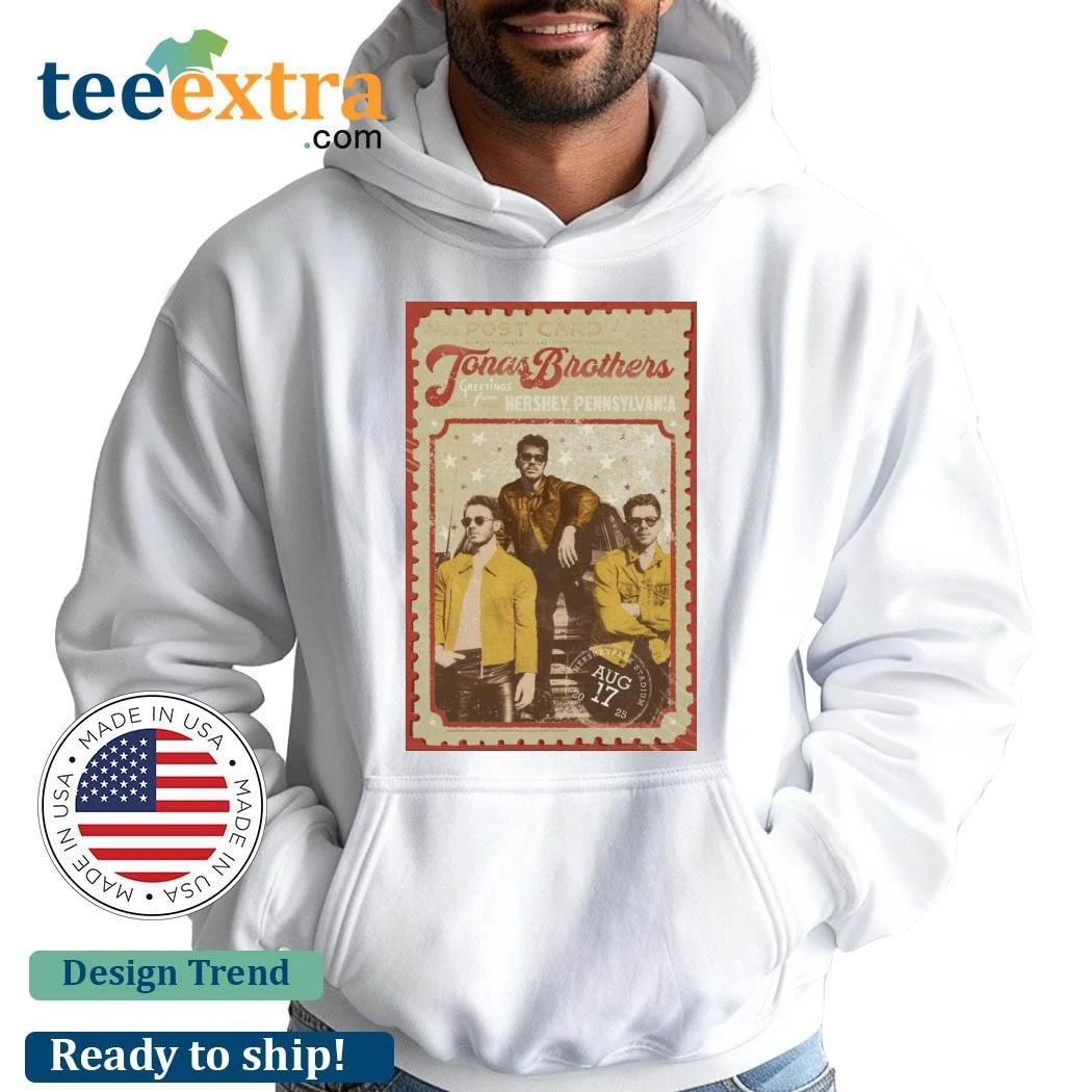 Official Jonas Brothers 08-17-2025 Show Hershey, PA hoodie