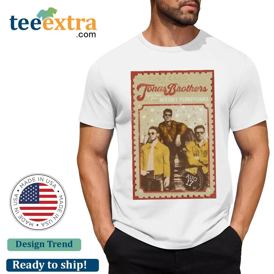 Official Jonas Brothers 08-17-2025 Show Hershey, PA Shirt