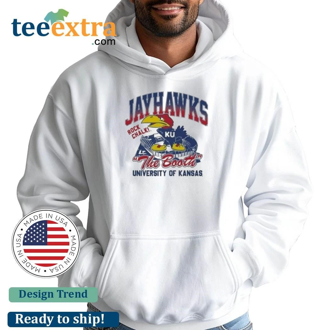 Official Kansas Jayhawks The Booth University Of Kansas hoodie