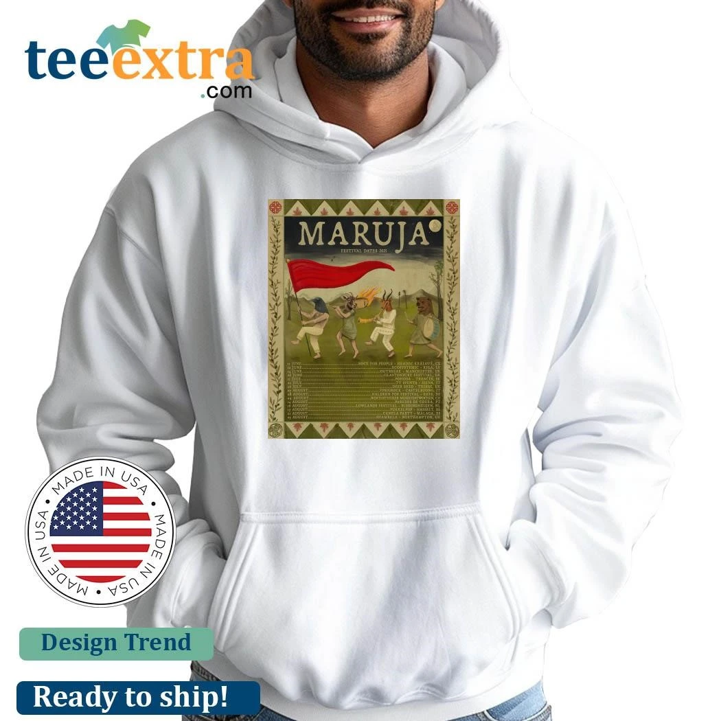 Official Maruja Festival Dates 2025 Tour hoodie