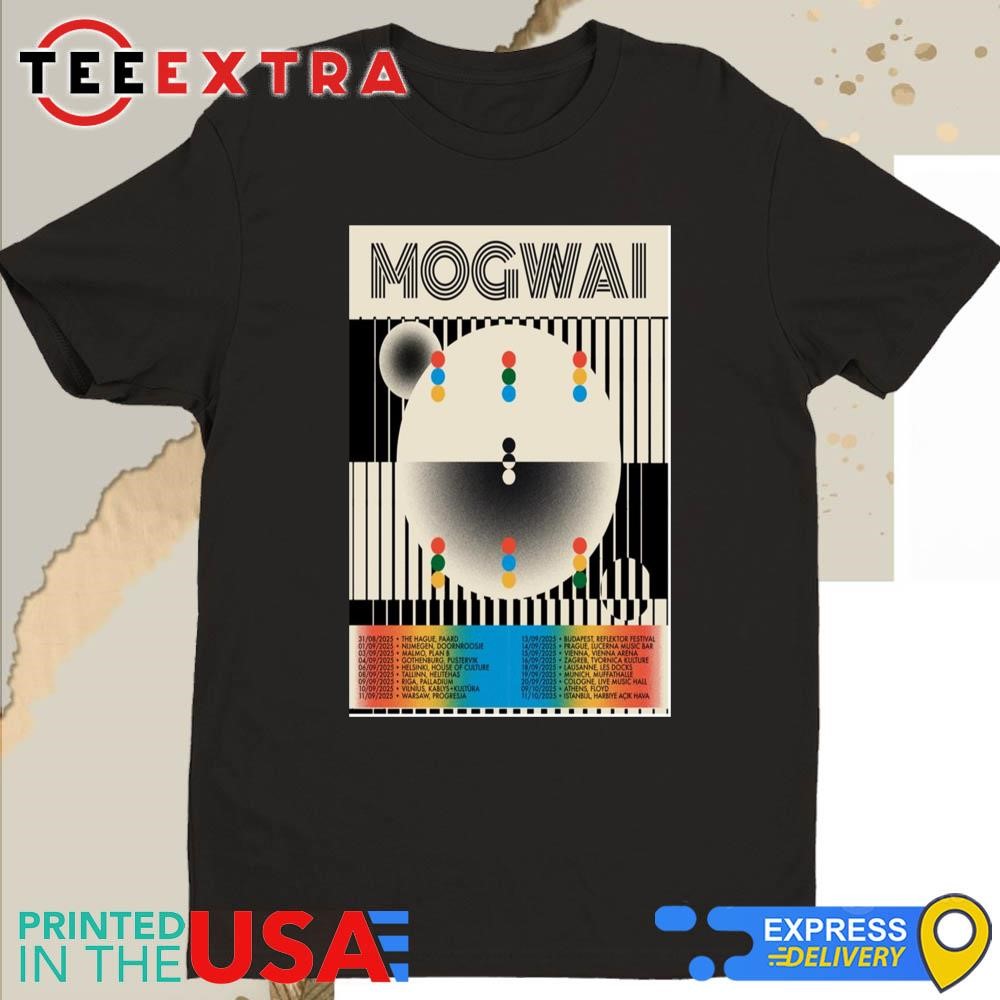 Official Mogwai World Tour 2025 Poster Shirt, hoodie