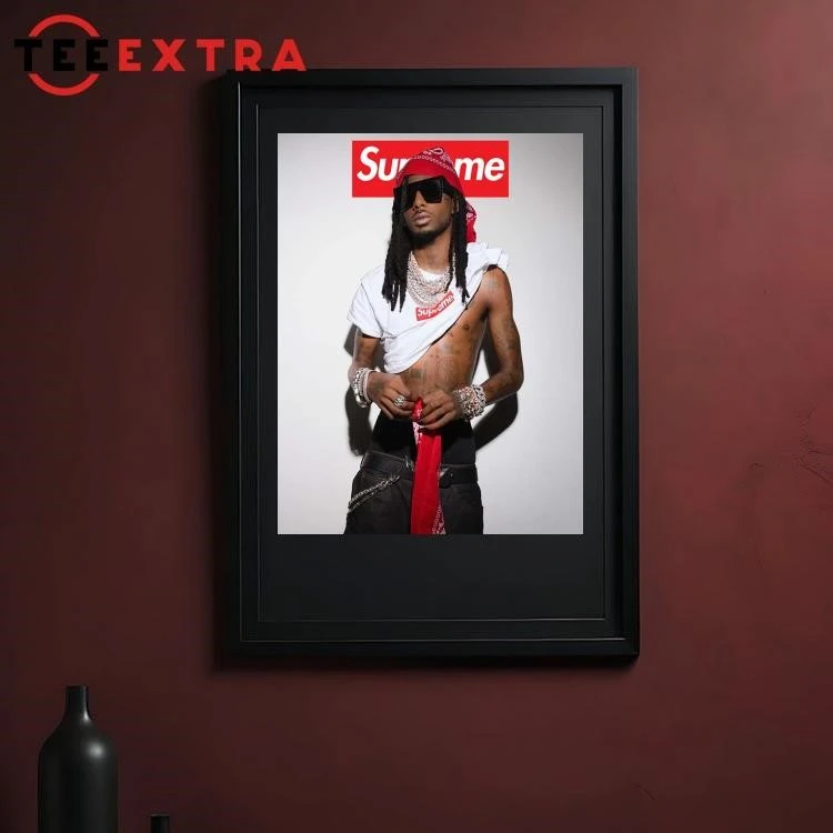 Play boi carti ポスター B1サイズ Supreme x Playboi Carti 25FW