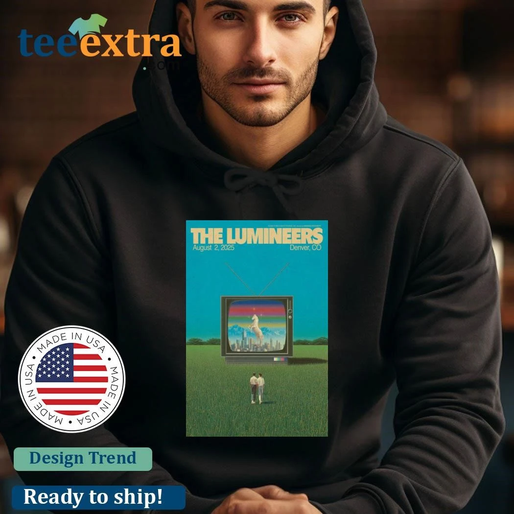 Official The Lumineers August 2, 2025 Empower Field at Mile High, Denver, CO hoodie