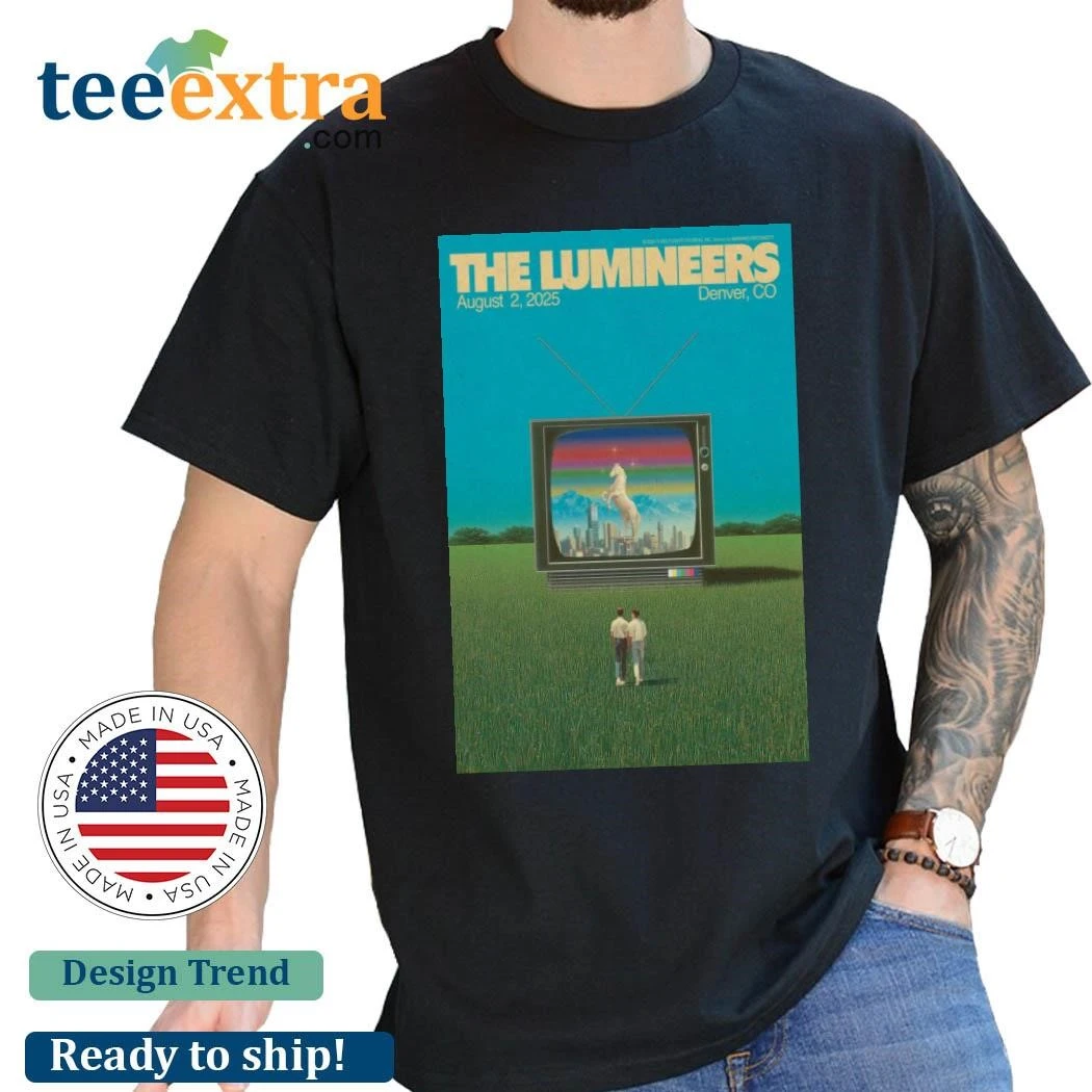 Official The Lumineers August 2, 2025 Empower Field at Mile High, Denver, CO Shirt