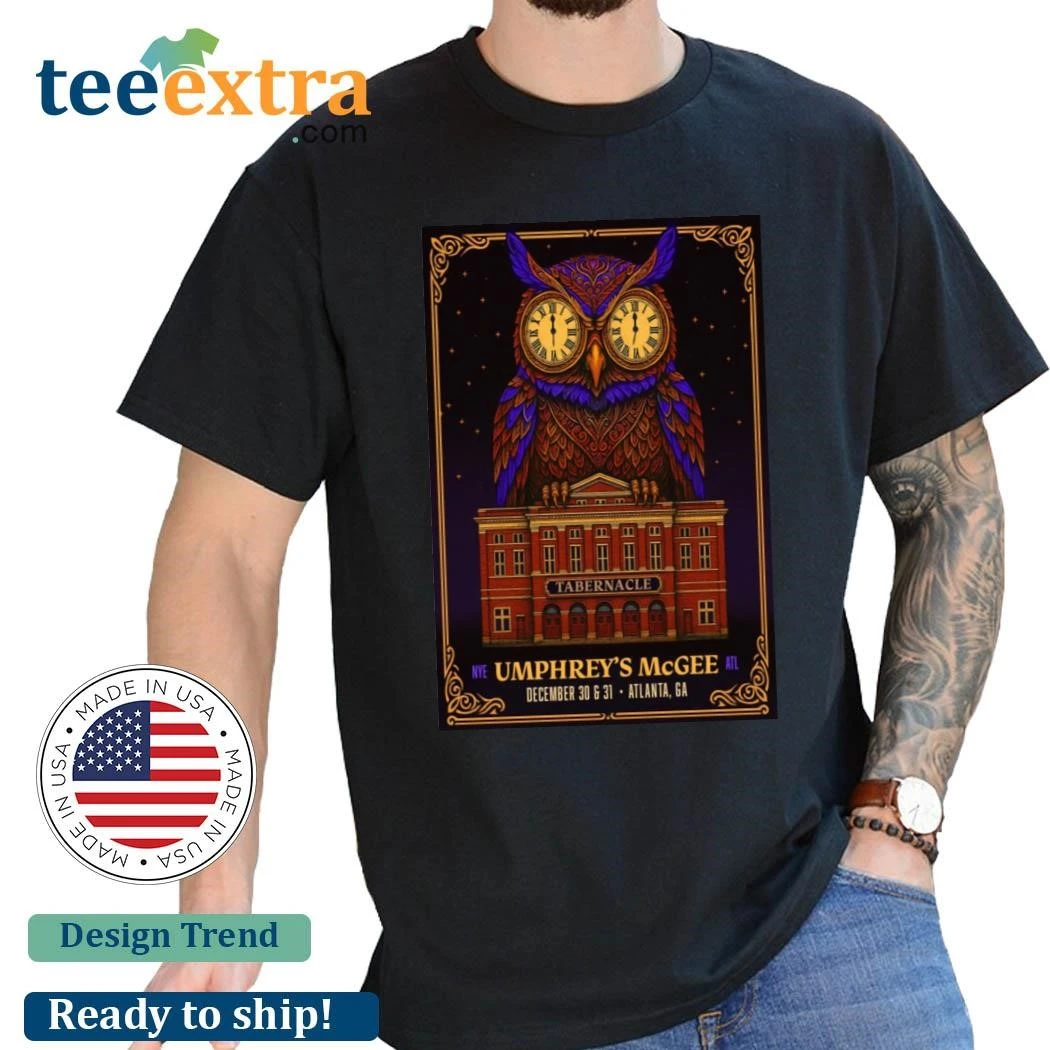 Official Umphrey's McGee Dec 30-31 2025 Atlanta GA Tour Shirt
